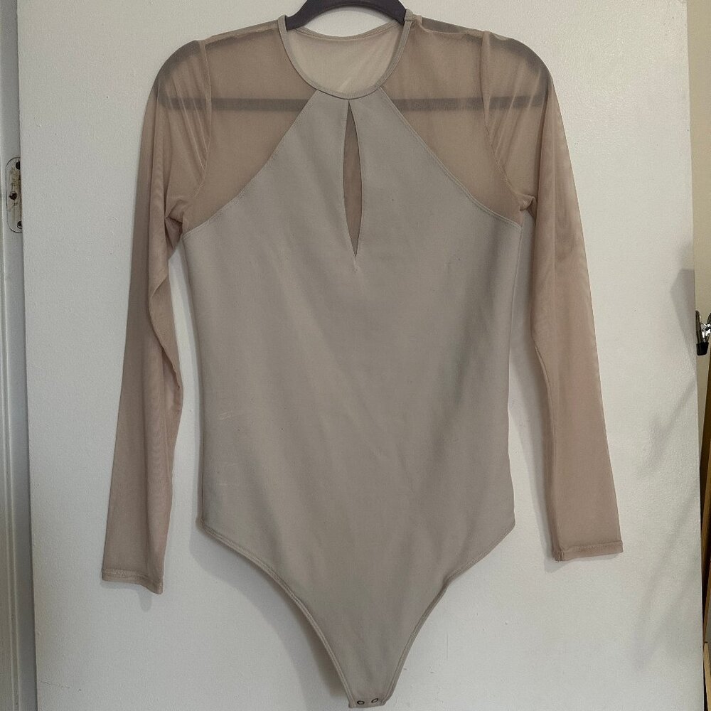 Greige Bodysuit